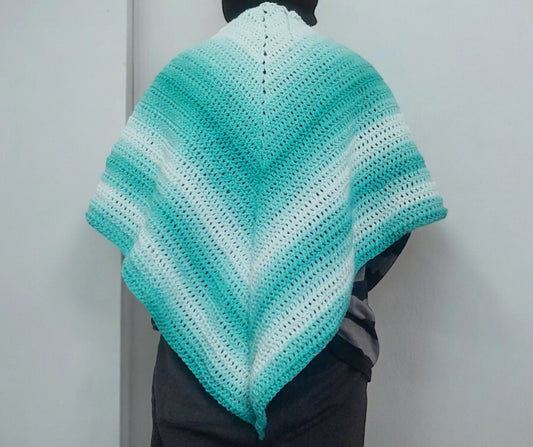 Mint Ombre Shawl