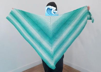 Mint Ombre Shawl